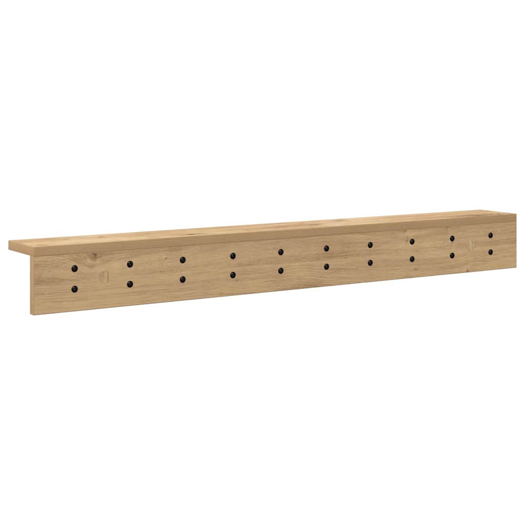 Wandmontierter nachttisch Artisan-Eiche 100 x 10,5 x 10,5 cm