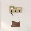 Wandmontierter nachttisch Sonoma-Eiche 40 x 10,5 x 18 cm