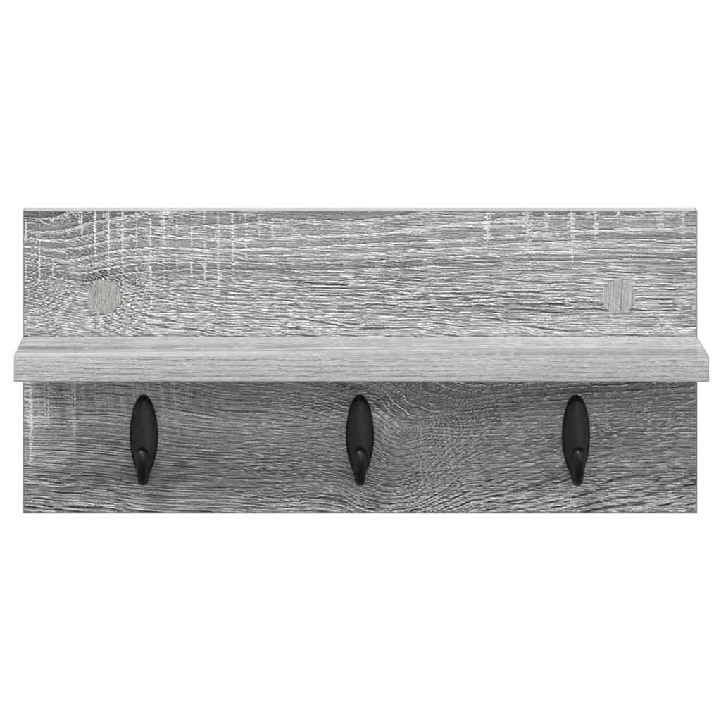 Wandmontierter nachttisch Graues Sonoma 40 x 10,5 x 18 cm