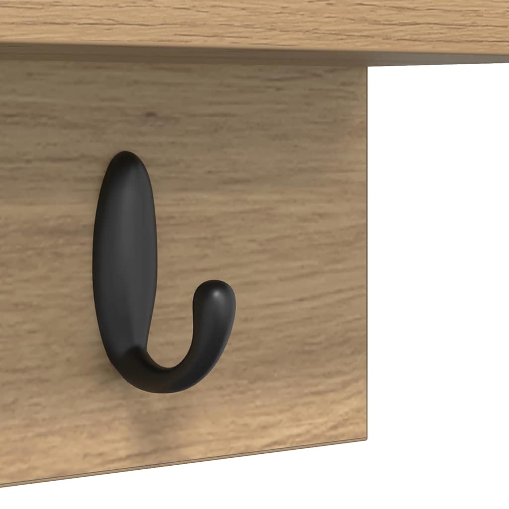 Wandmontierter nachttisch Artisan-Eiche 40 x 10,5 x 18 cm