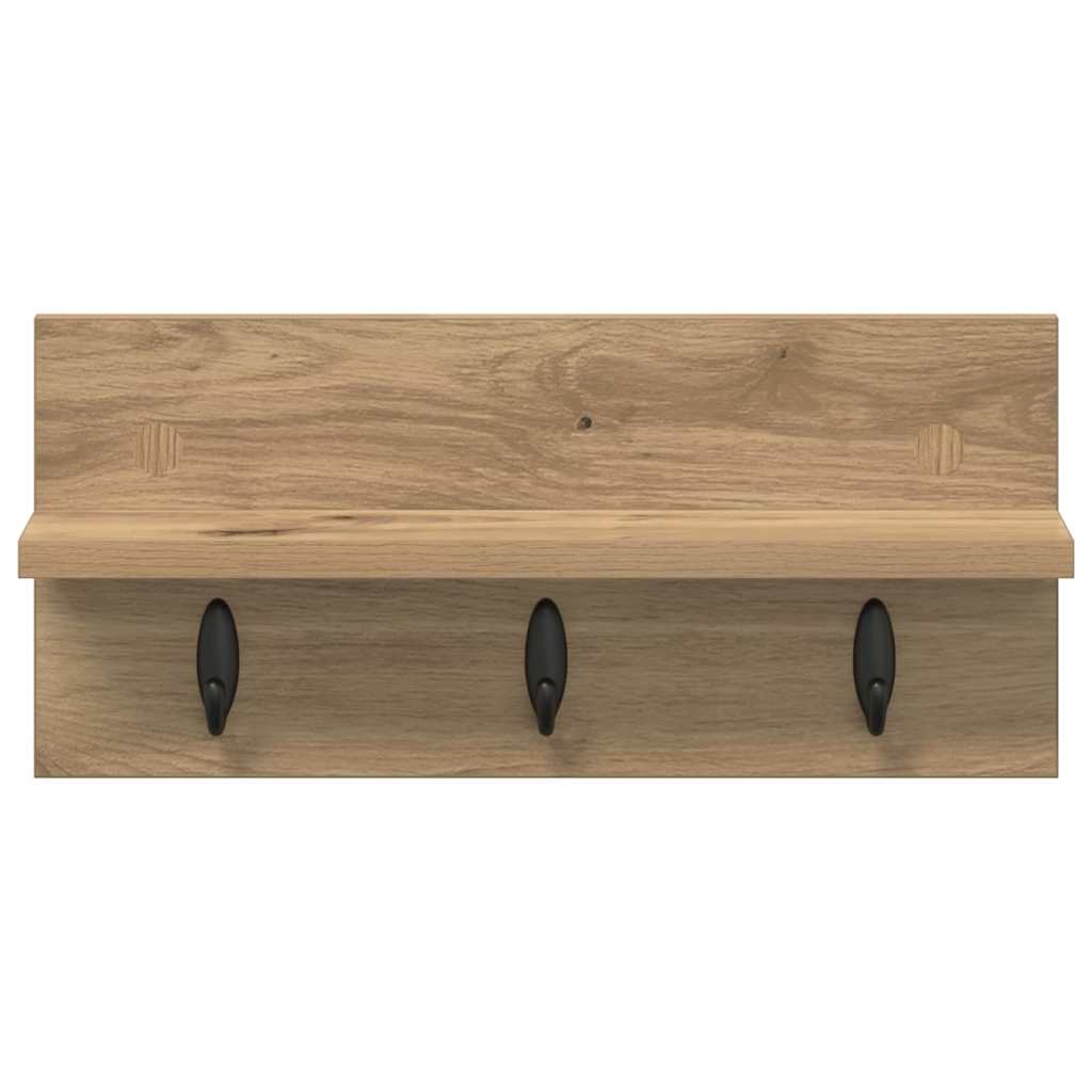 Wandmontierter nachttisch Artisan-Eiche 40 x 10,5 x 18 cm
