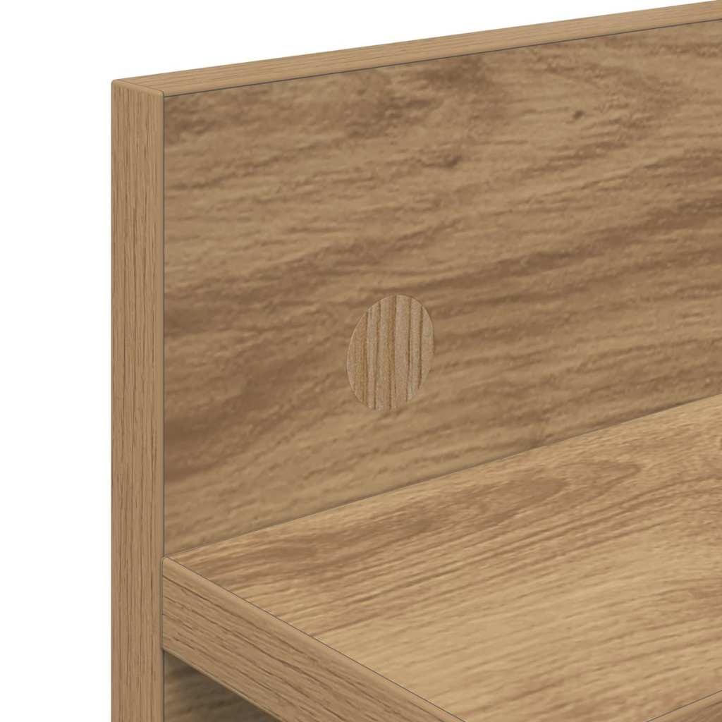 Wandmontierter nachttisch Artisan-Eiche 60 x 10,5 x 18 cm