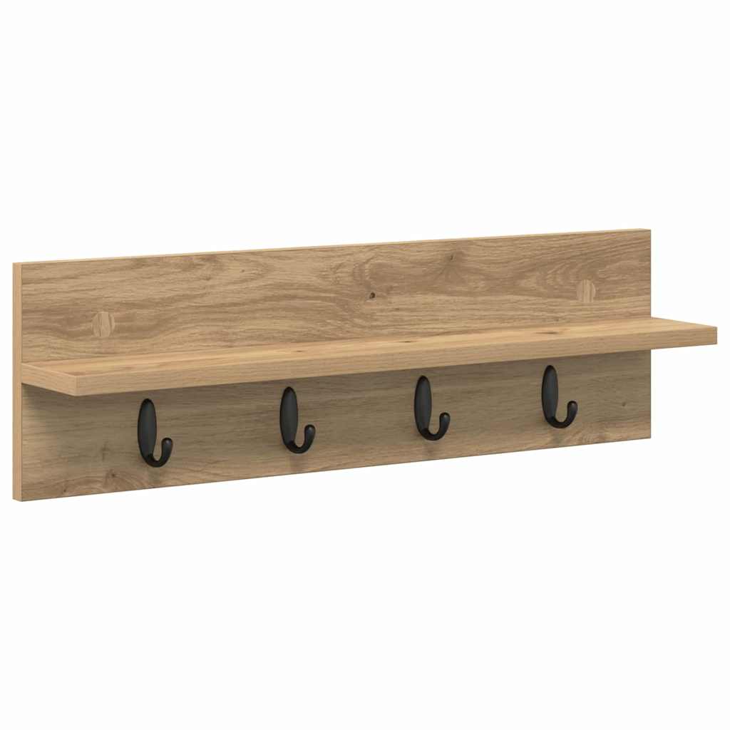 Wandmontierter nachttisch Artisan-Eiche 60 x 10,5 x 18 cm