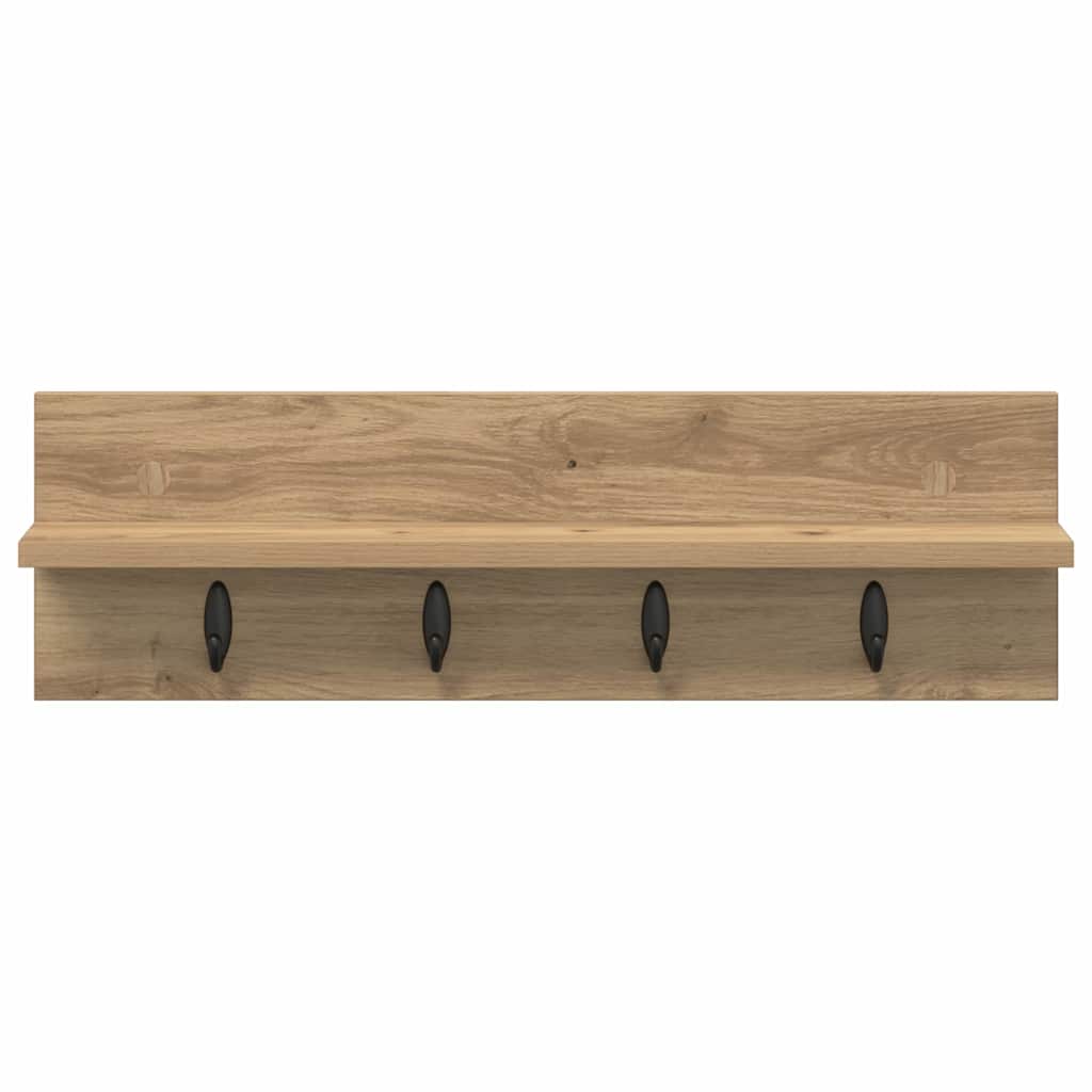 Wandmontierter nachttisch Artisan-Eiche 60 x 10,5 x 18 cm