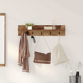 Wandmontierter nachttisch Altholz 80 x 10,5 x 18 cm