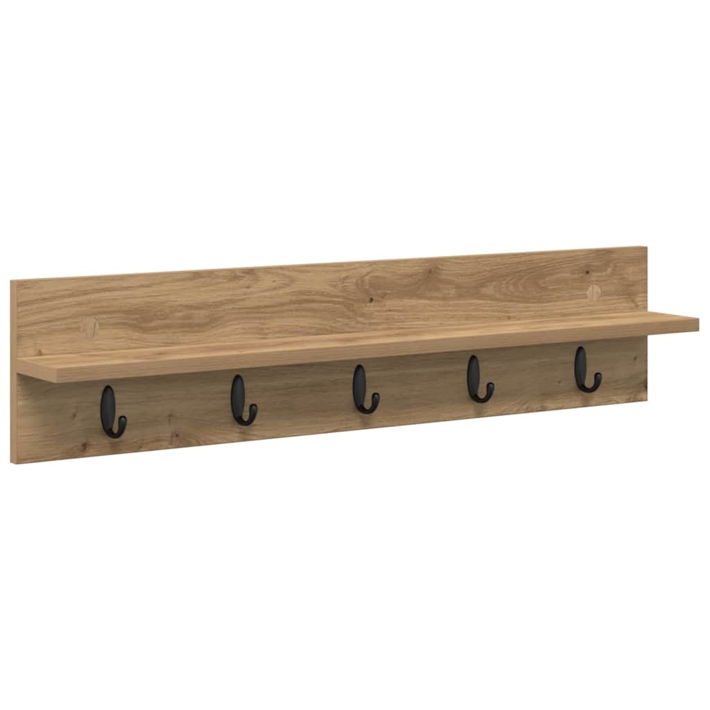 Wandmontierter nachttisch Artisan-Eiche 80 x 10,5 x 18 cm