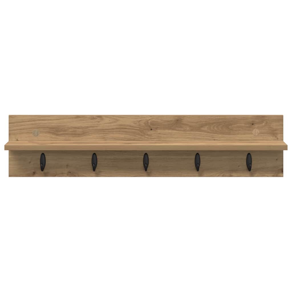 Wandmontierter nachttisch Artisan-Eiche 80 x 10,5 x 18 cm