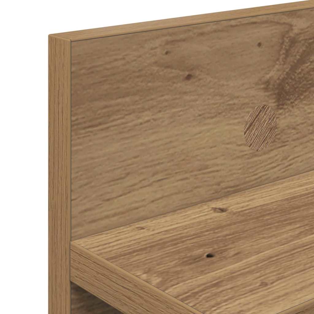 Wandmontierter nachttisch Artisan-Eiche 100 x 10,5 x 18 cm