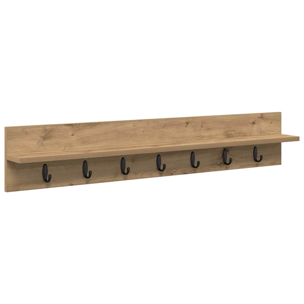 Wandmontierter nachttisch Artisan-Eiche 100 x 10,5 x 18 cm