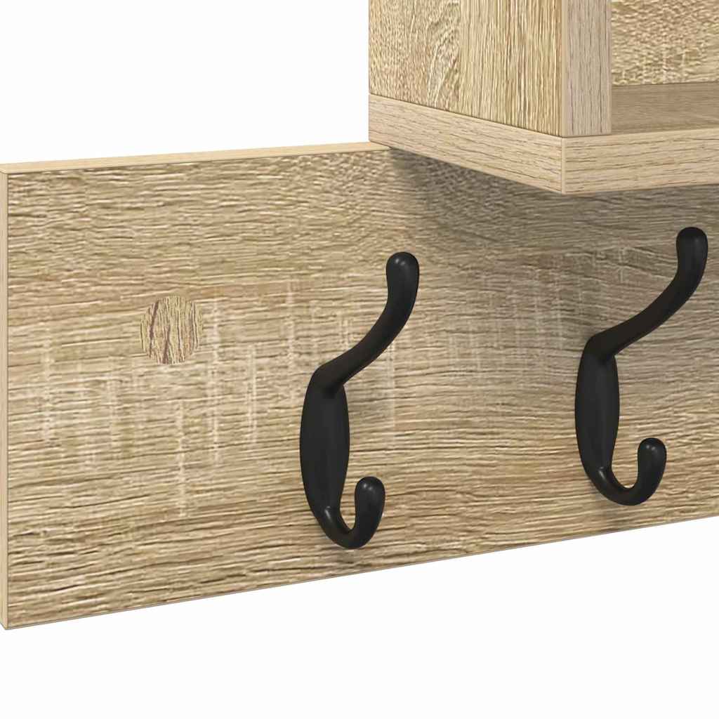 Wandmontierter nachttisch Sonoma-Eiche 100 x 12 x 43,5 cm