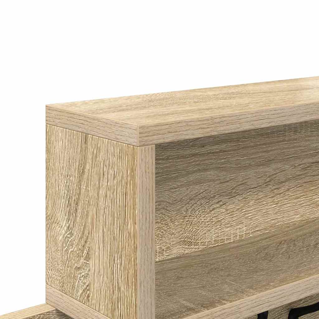 Wandmontierter nachttisch Sonoma-Eiche 100 x 12 x 43,5 cm