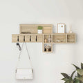 Wandmontierter nachttisch Sonoma-Eiche 100 x 12 x 43,5 cm