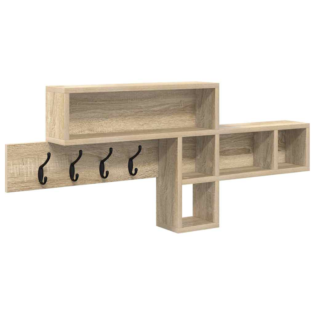 Wandmontierter nachttisch Sonoma-Eiche 100 x 12 x 43,5 cm