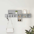 Wandmontierter nachttisch Graues Sonoma 100 x 12 x 43,5 cm