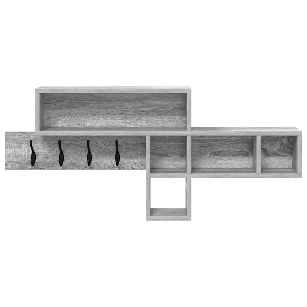 Wandmontierter nachttisch Graues Sonoma 100 x 12 x 43,5 cm