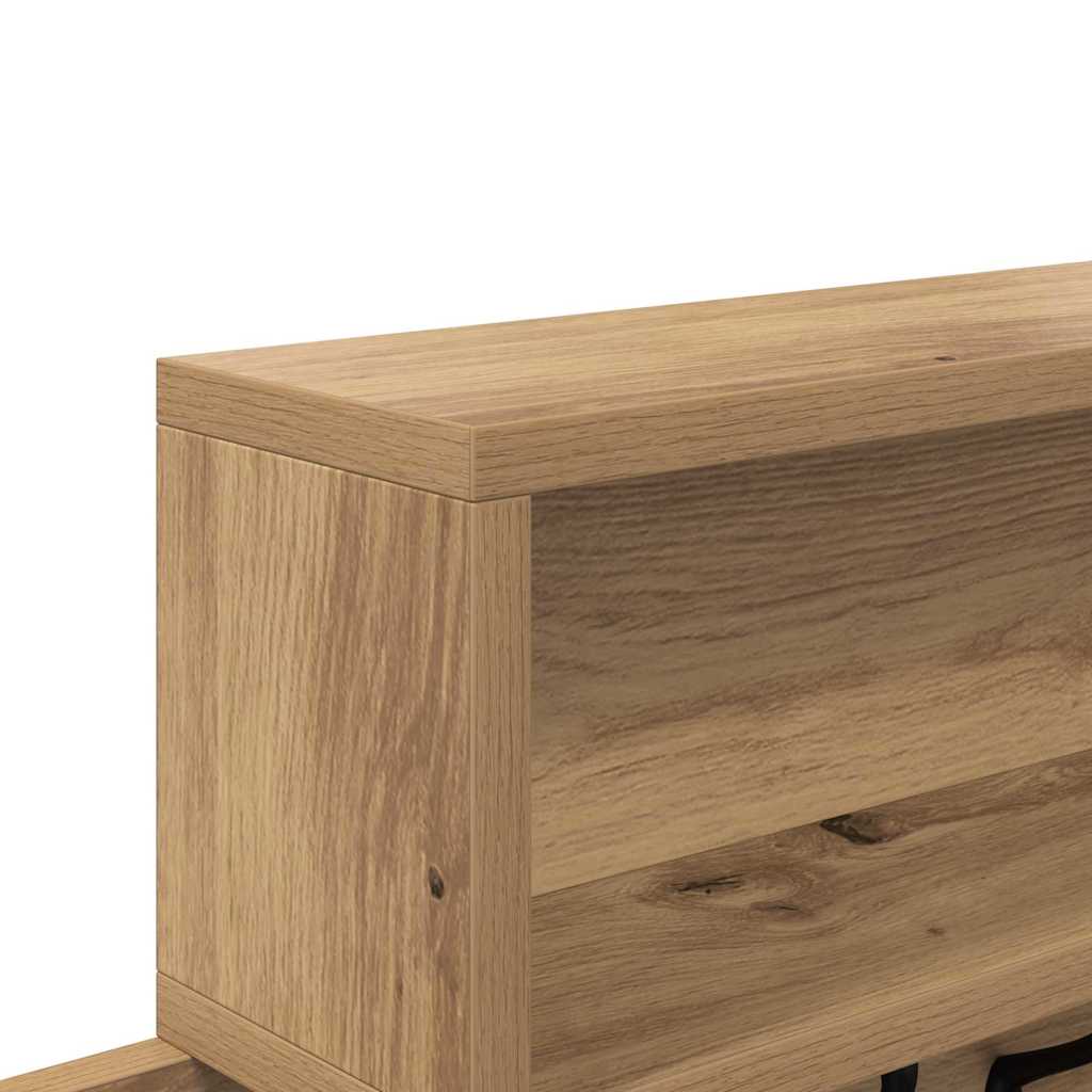 Wandmontierter nachttisch Artisan-Eiche 100 x 12 x 43,5 cm