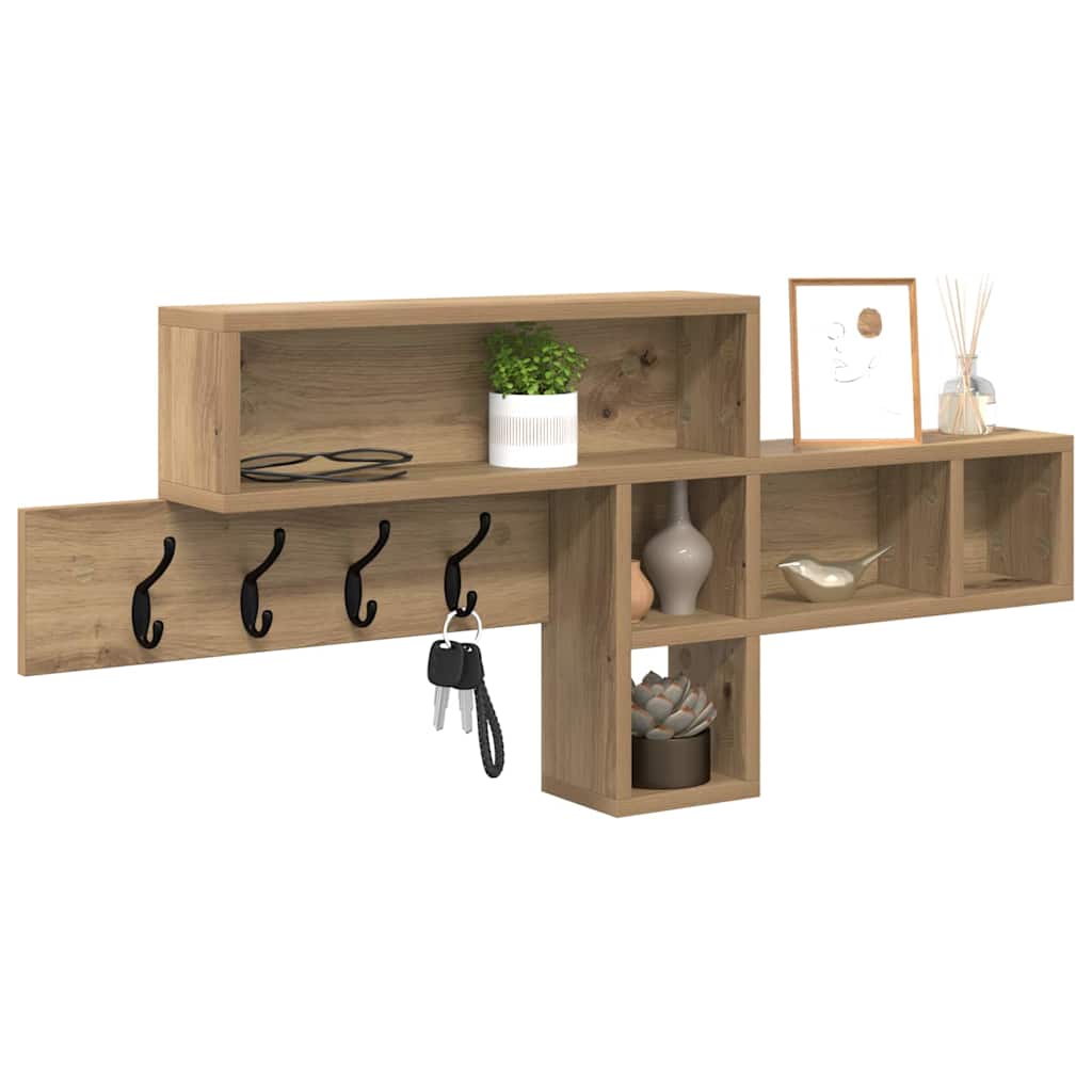 Wandmontierter nachttisch Artisan-Eiche 100 x 12 x 43,5 cm
