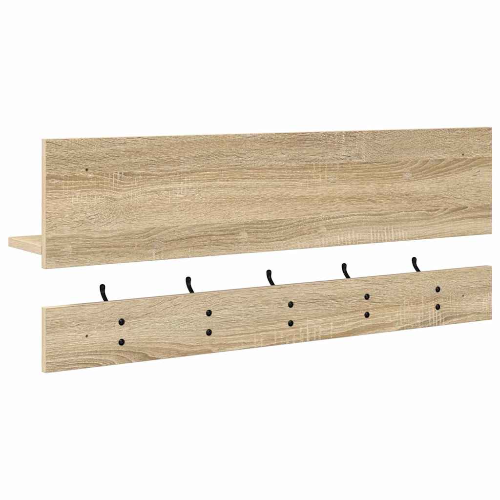 Wandmontierter nachttisch Sonoma-Eiche 90 x 15 x 36 cm