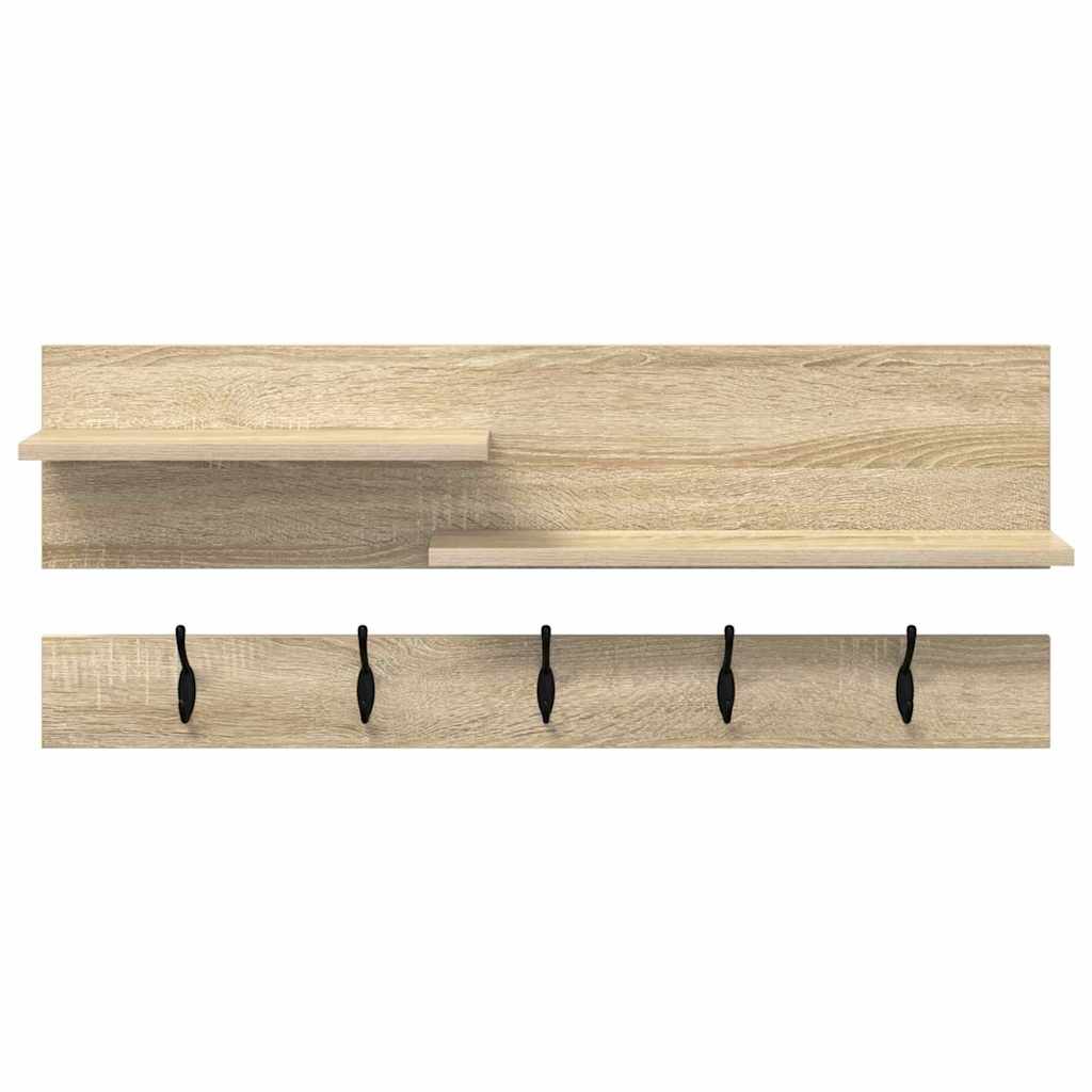 Wandmontierter nachttisch Sonoma-Eiche 90 x 15 x 36 cm
