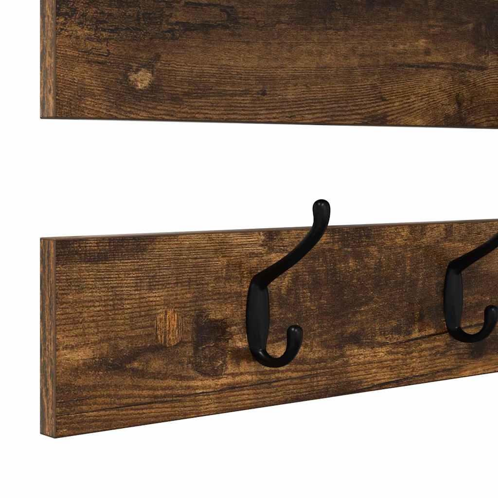 Wandmontierter nachttisch Geräucherte Eiche 90 x 15 x 36 cm