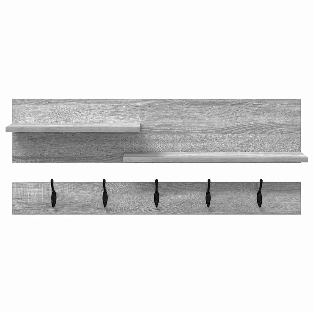 Wandmontierter nachttisch Graues Sonoma 90 x 15 x 36 cm