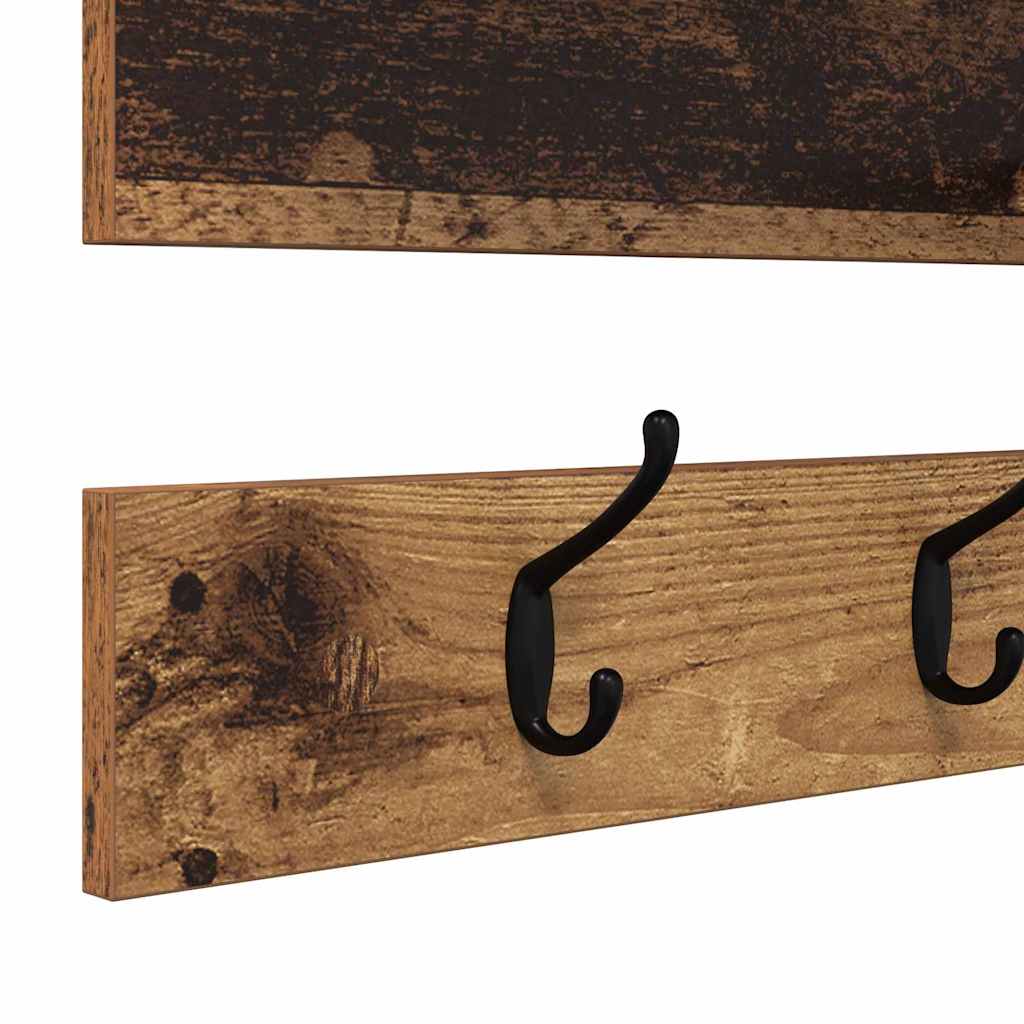 Wandmontierter nachttisch Altholz 90 x 15 x 36 cm Holzwerkstoff