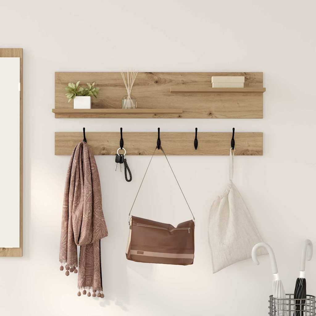 Wandmontierter nachttisch Artisan-Eiche 90 x 15 x 36 cm