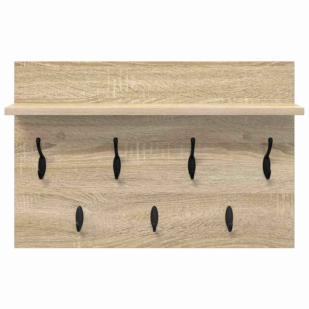 Wandmontierter nachttisch Sonoma-Eiche 60 x 40 x 12 cm