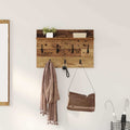 Wandmontierter nachttisch Altholz 60 x 40 x 12 cm Holzwerkstoff