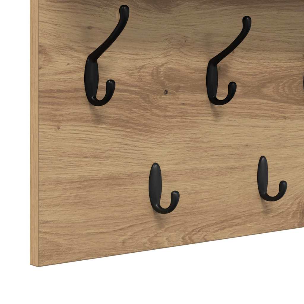 Wandmontierter nachttisch Artisan-Eiche 60 x 40 x 12 cm