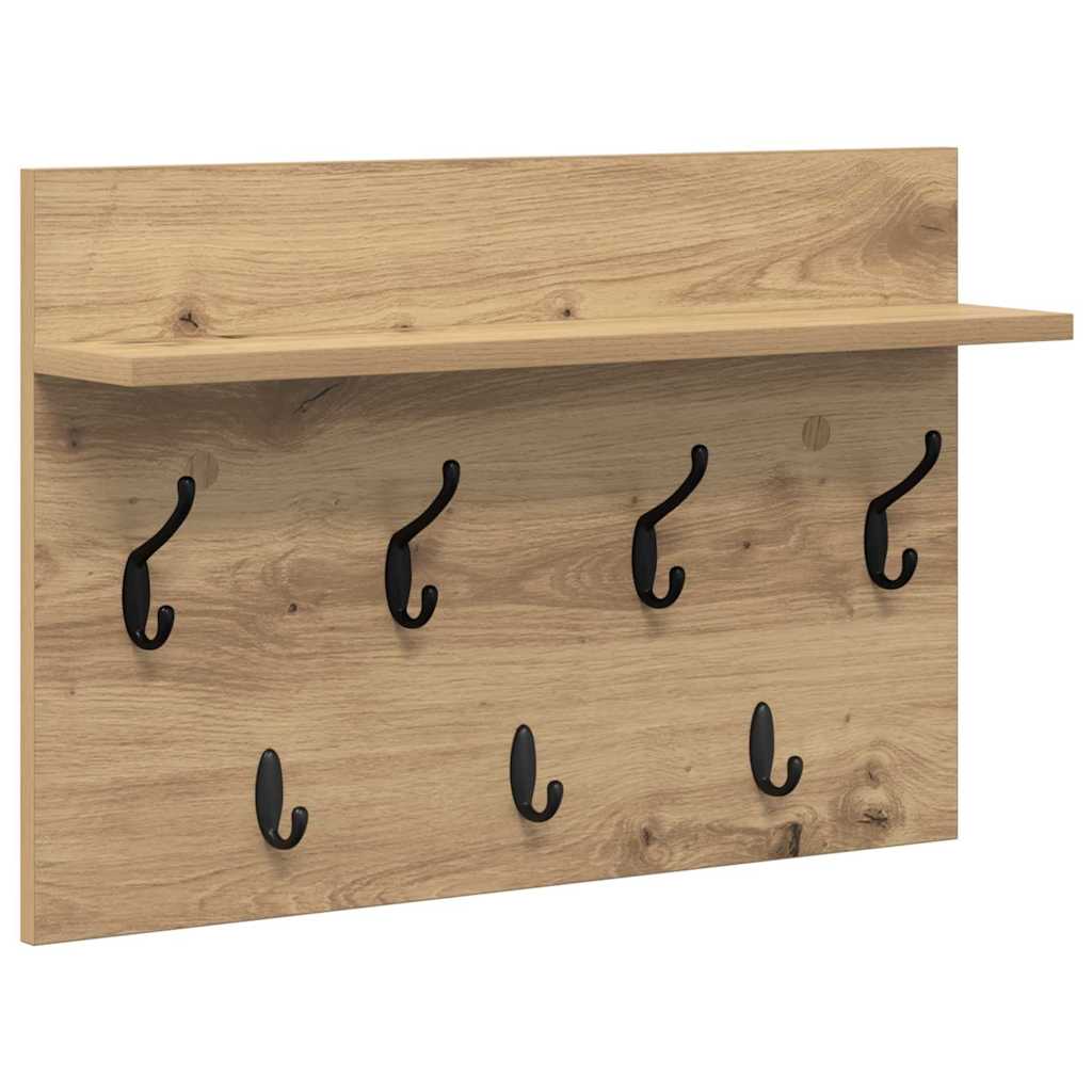 Wandmontierter nachttisch Artisan-Eiche 60 x 40 x 12 cm