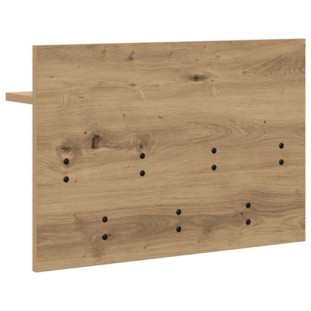 Wandmontierter nachttisch Artisan-Eiche 60 x 40 x 12 cm