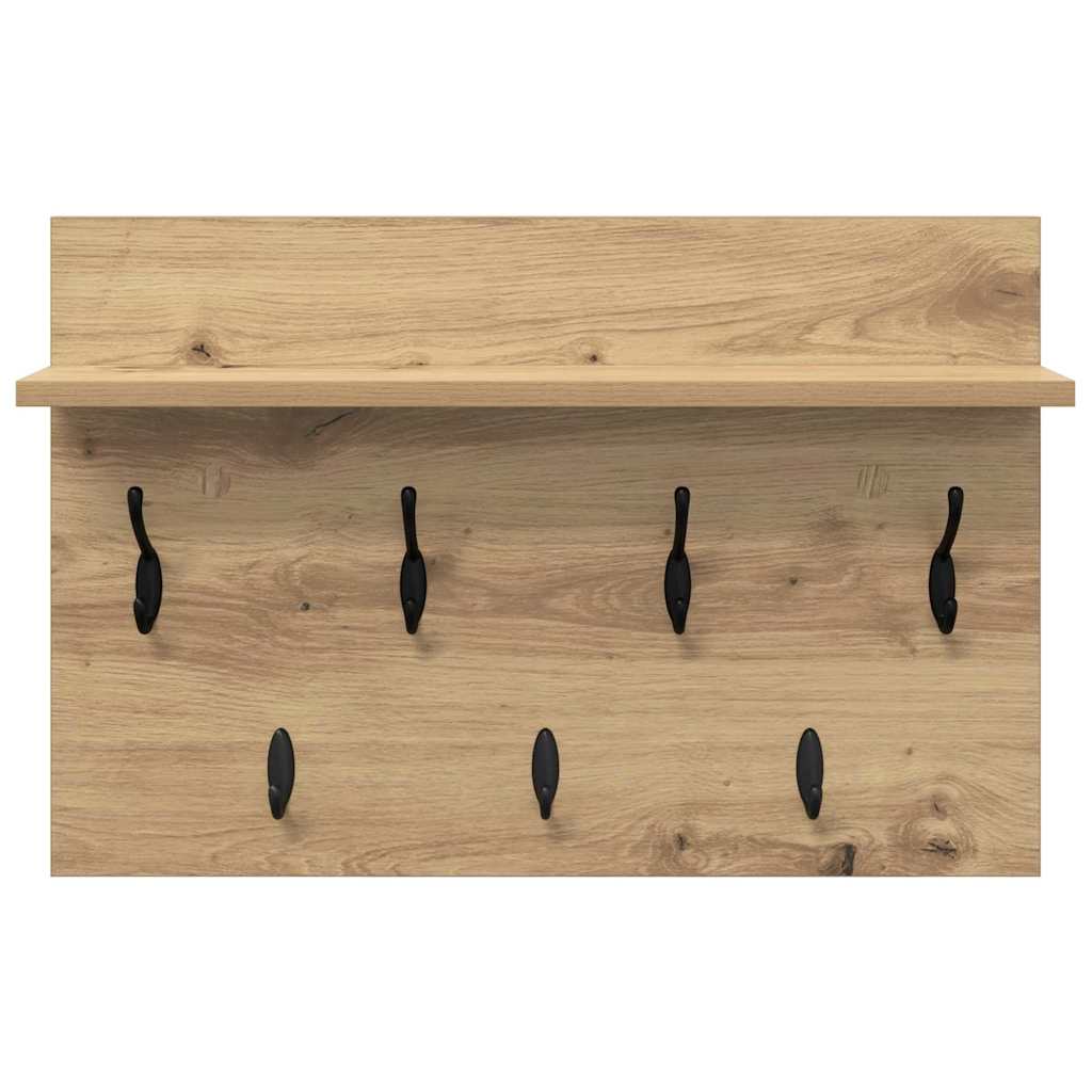 Wandmontierter nachttisch Artisan-Eiche 60 x 40 x 12 cm