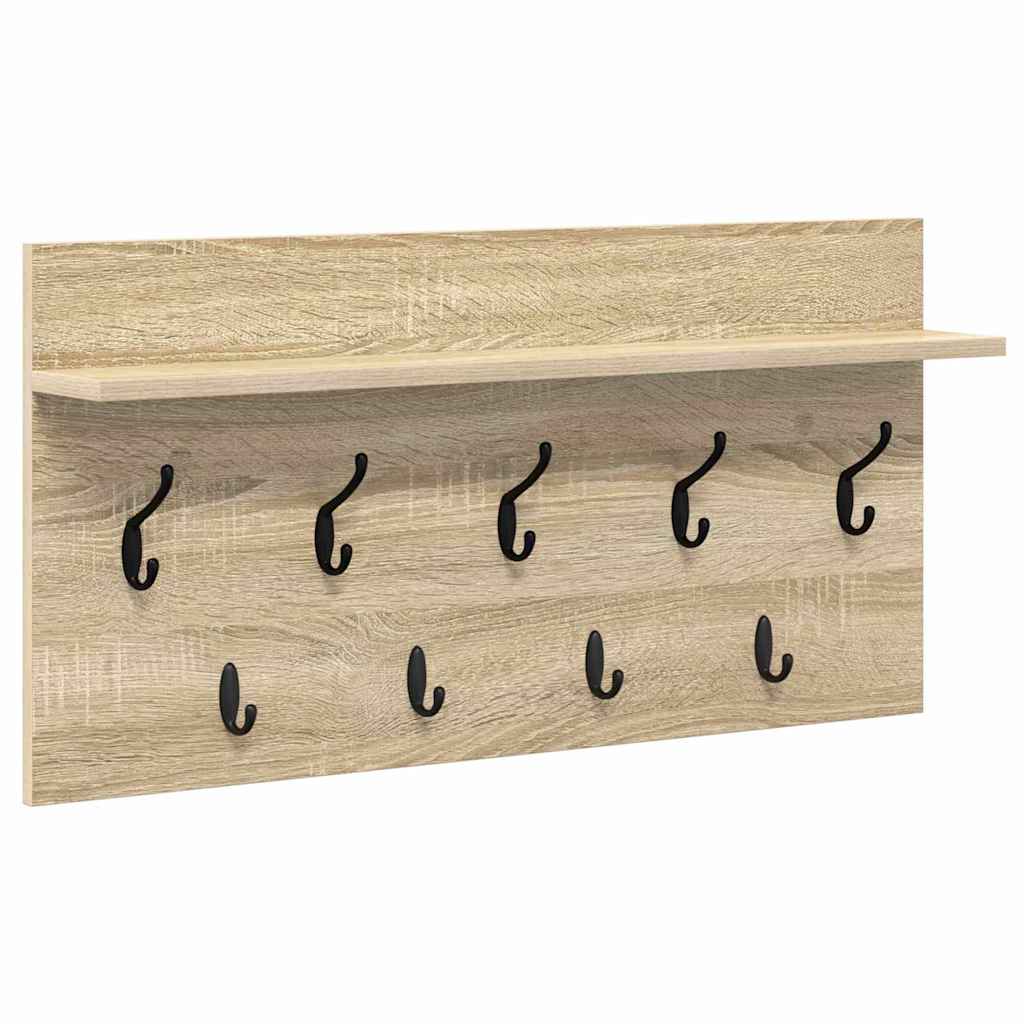 Wandmontierter nachttisch Sonoma-Eiche 80 x 40 x 12 cm