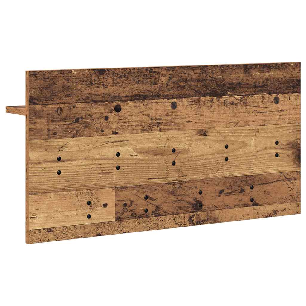 Wandmontierter nachttisch Altholz 80 x 40 x 12 cm Holzwerkstoff