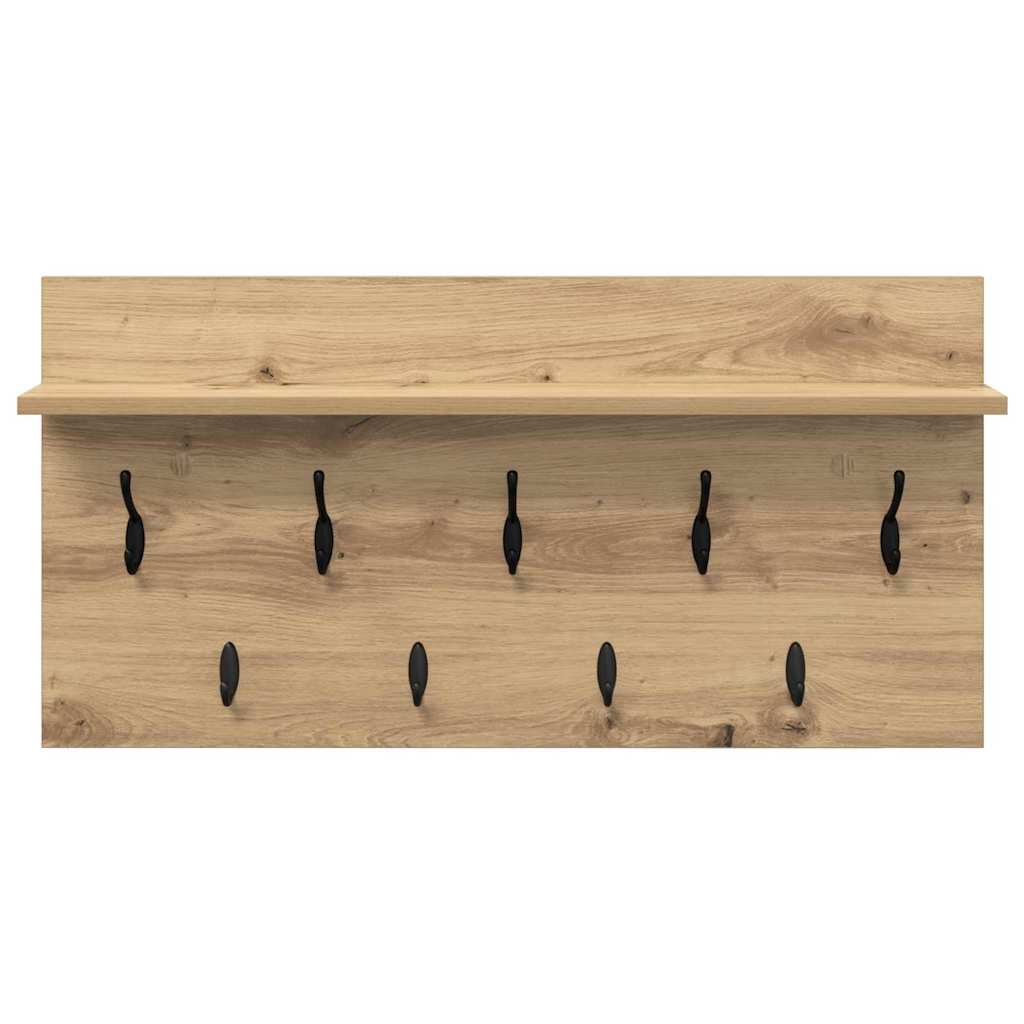 Wandmontierter nachttisch Artisan-Eiche 80 x 40 x 12 cm