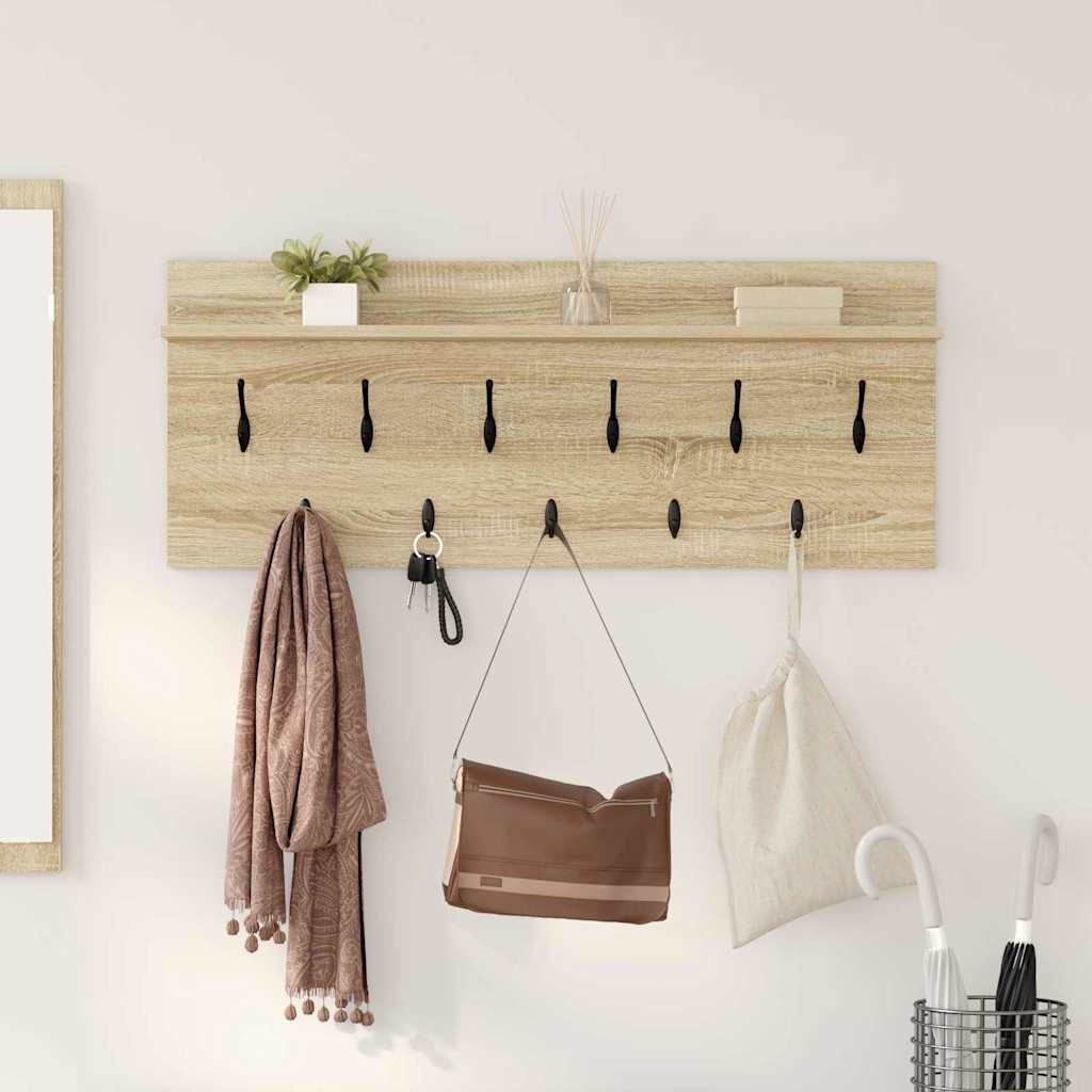 Wandmontierter nachttisch Sonoma-Eiche 100 x 40 x 12 cm