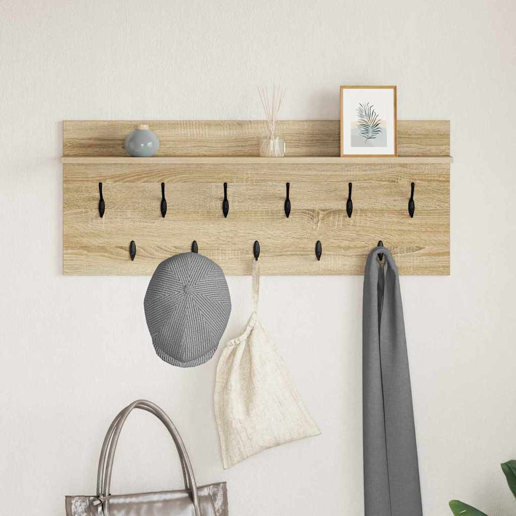Wandmontierter nachttisch Sonoma-Eiche 100 x 40 x 12 cm