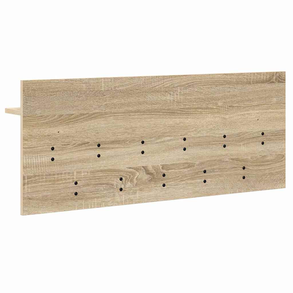 Wandmontierter nachttisch Sonoma-Eiche 100 x 40 x 12 cm