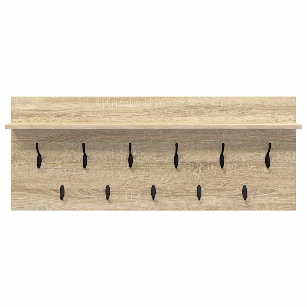 Wandmontierter nachttisch Sonoma-Eiche 100 x 40 x 12 cm