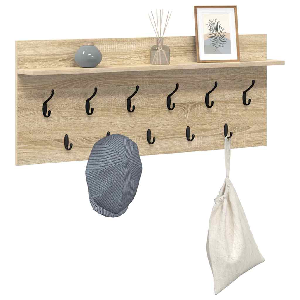 Wandmontierter nachttisch Sonoma-Eiche 100 x 40 x 12 cm
