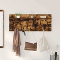 Wandmontierter nachttisch Geräucherte Eiche 100 x 40 x 12 cm