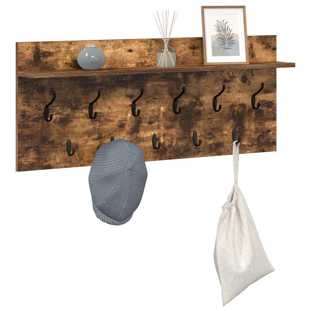 Wandmontierter nachttisch Geräucherte Eiche 100 x 40 x 12 cm