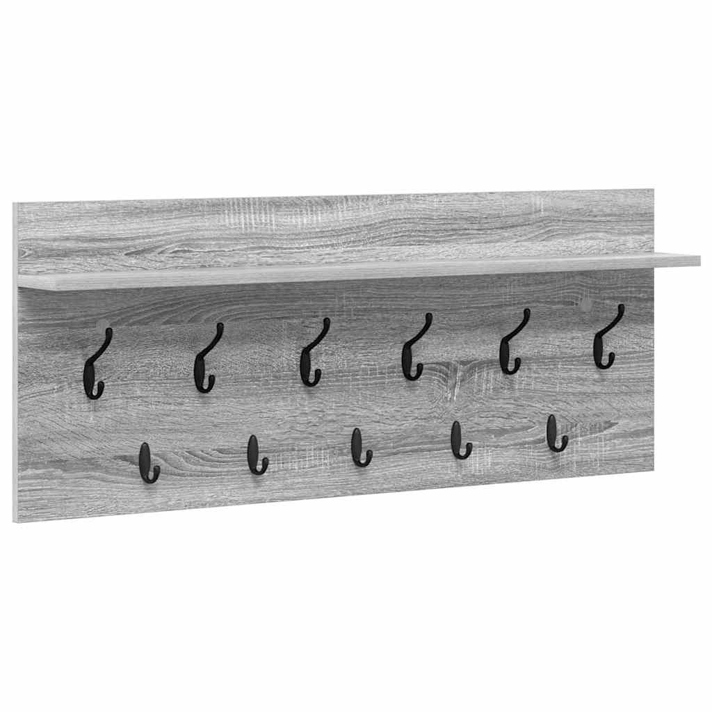 Wandmontierter nachttisch Graues Sonoma 100 x 40 x 12 cm