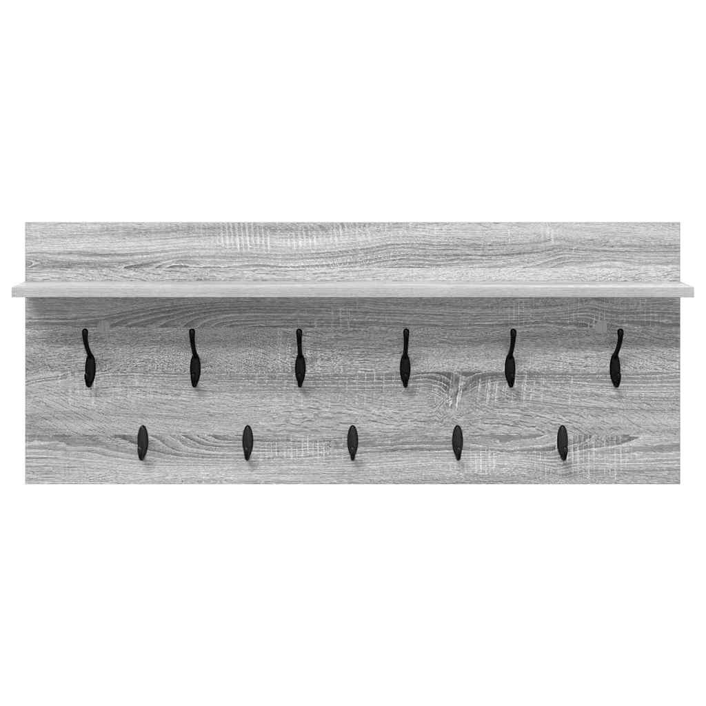 Wandmontierter nachttisch Graues Sonoma 100 x 40 x 12 cm