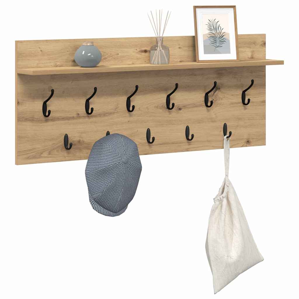 Wandmontierter nachttisch Artisan-Eiche 100 x 40 x 12 cm