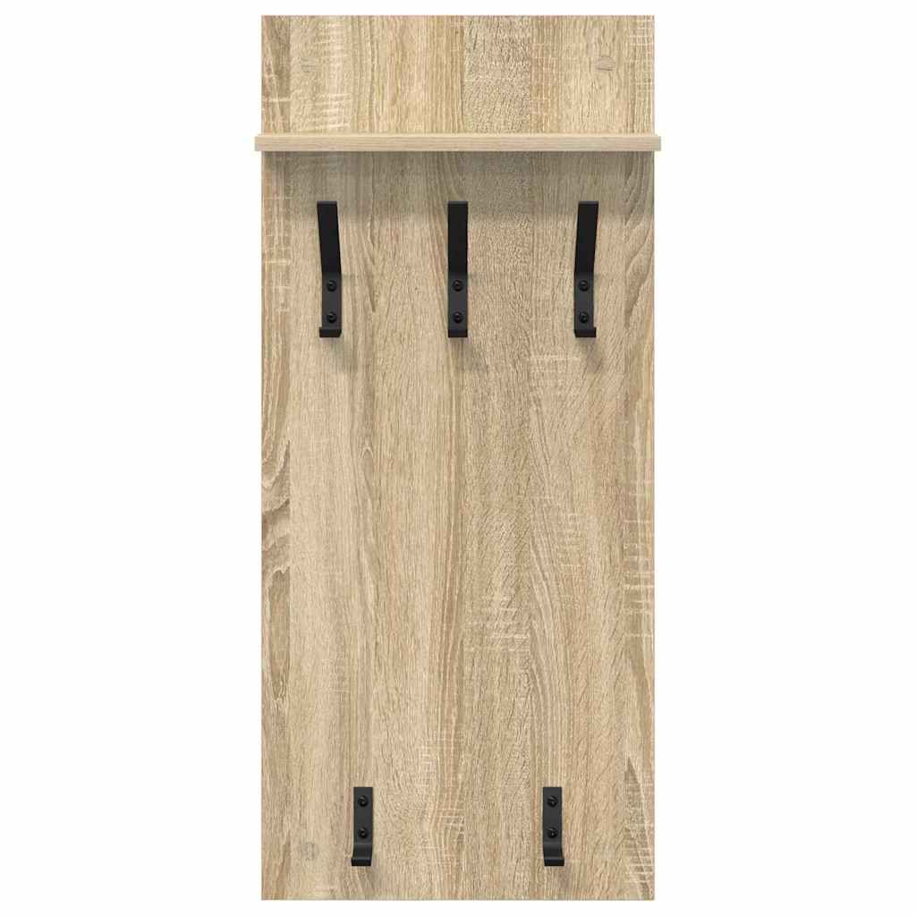 Wandmontierter nachttisch Sonoma-Eiche 40 x 10 x 90 cm