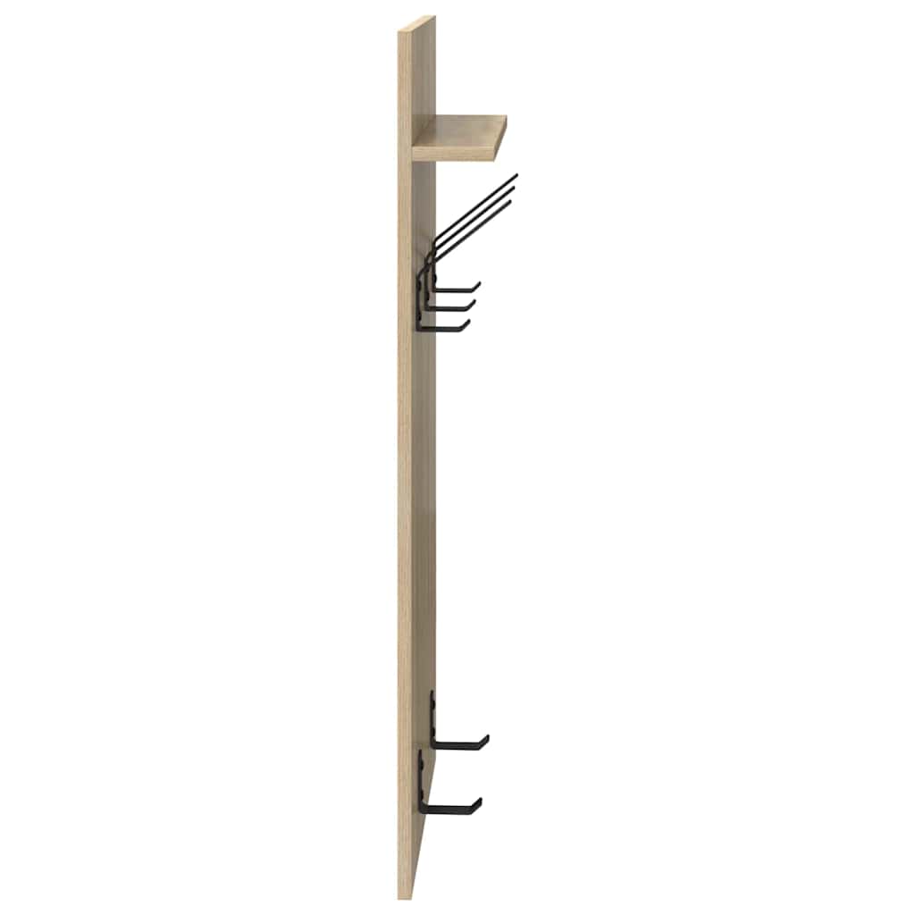 Wandmontierter nachttisch Sonoma-Eiche 40 x 10 x 90 cm