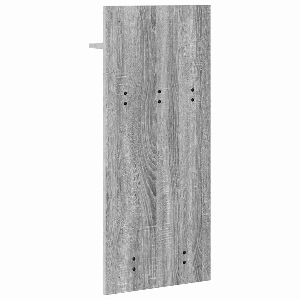 Wandmontierter nachttisch Graues Sonoma 40 x 10 x 90 cm