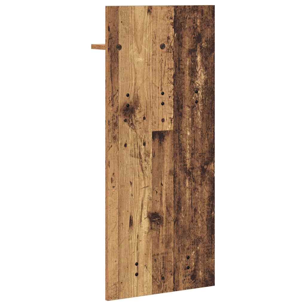 Wandmontierter nachttisch Altholz 40 x 10 x 90 cm Holzwerkstoff